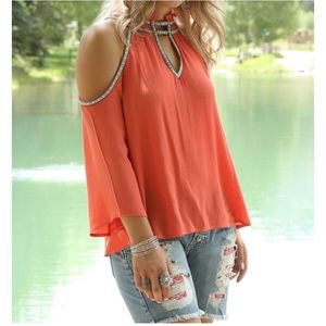 Cruel Cold Shoulder Top size xs